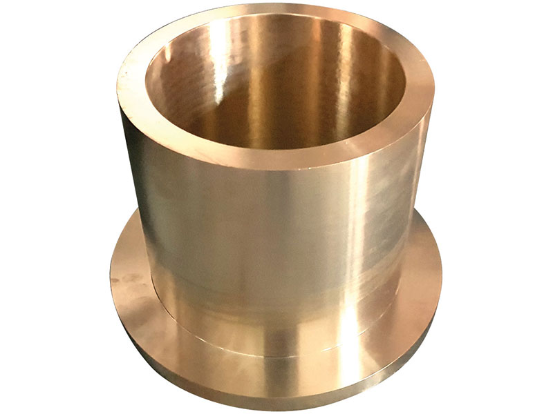 White metal bearing casting